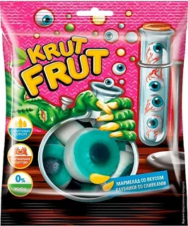 Мармелад жевательный «KrutFrut», глаз, 70 гр
