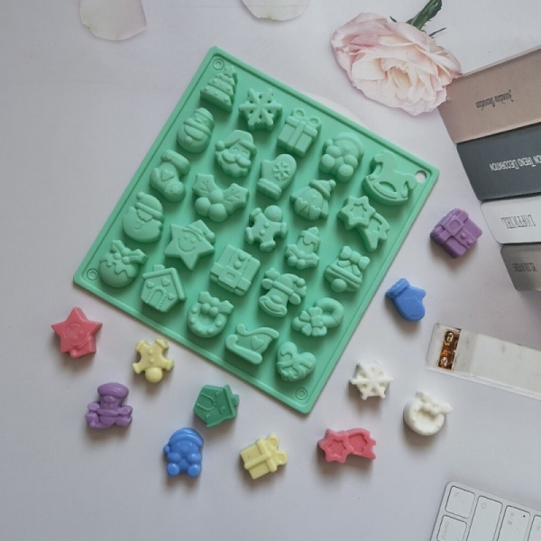 Форма для льда и шоколада «Новогодний микс»