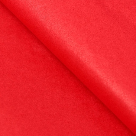 Бумага упаковочная тишью, Красный, 50 см х 66 см, набор 10 шт