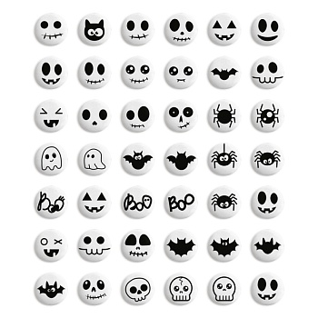 Сахарные фигурки мини-медальоны Хэллоуин микс, 65 гр