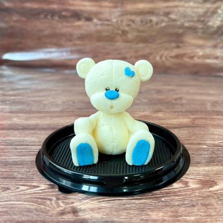 Фигурка из шоколадной глазури "Мишка Тедди", голубой