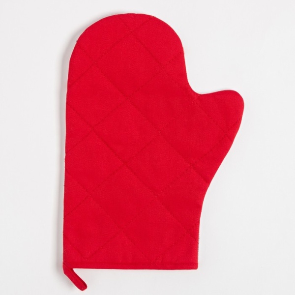 Набор Кухонный «Любовь - это ты», варежка-прихватка 20х28см, прихватка 19х19см