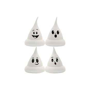 Сахарные фигурки "Привидения микс", 3 шт