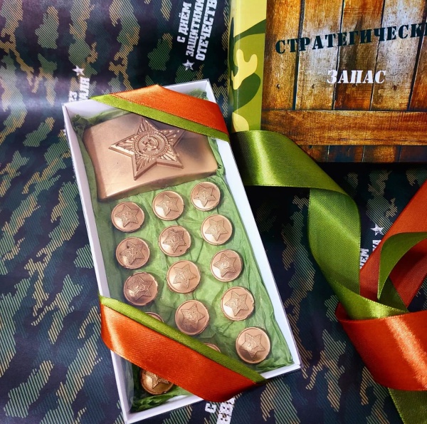 Силиконовый молд «Армейские пуговицы»