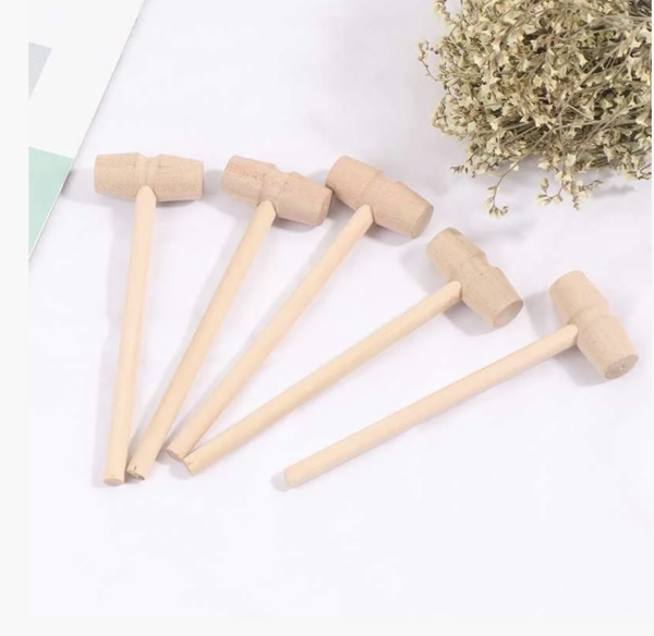 Деревянный молоточек для шоколада, 1 шт