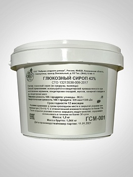 Глюкозный сироп 43% , ФСД, опт 1 кг