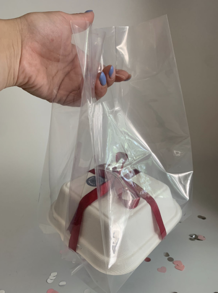 Пакет подарочный для БЕНТО-торта, 17*34 см