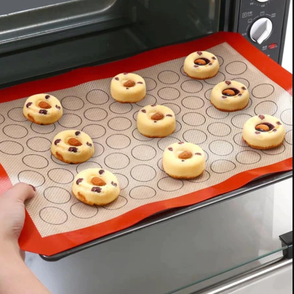 Коврик армированный для макаронс, 42×30 см