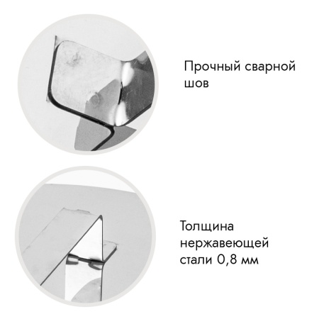 Пресс для бисквитов, d = 17,6 см (для кольца 18 см)