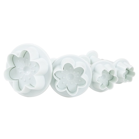 Набор плунжеров кондитерских  «Цветок яблони», 4 шт