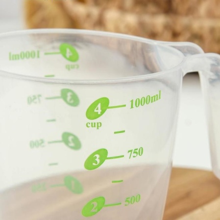 Кувшин мерный «Колор», 1000 мл, цвет МИКС