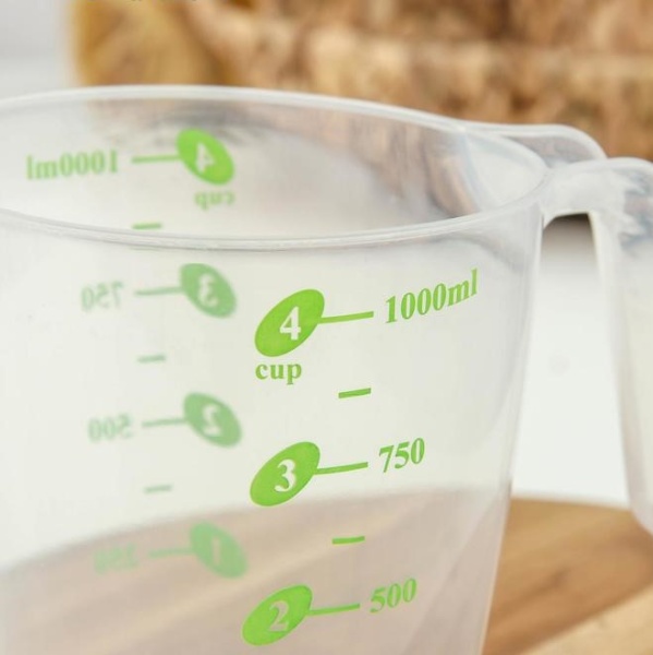 Кувшин мерный «Колор», 1000 мл, цвет МИКС