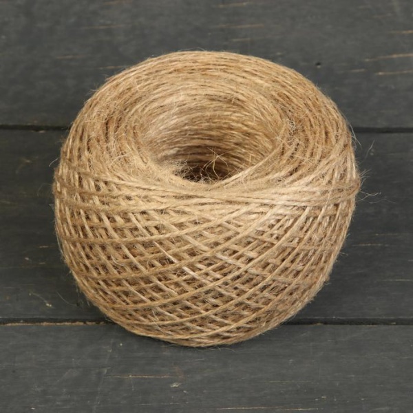 Шпагат джутовый (бечевка) 50 м бобина