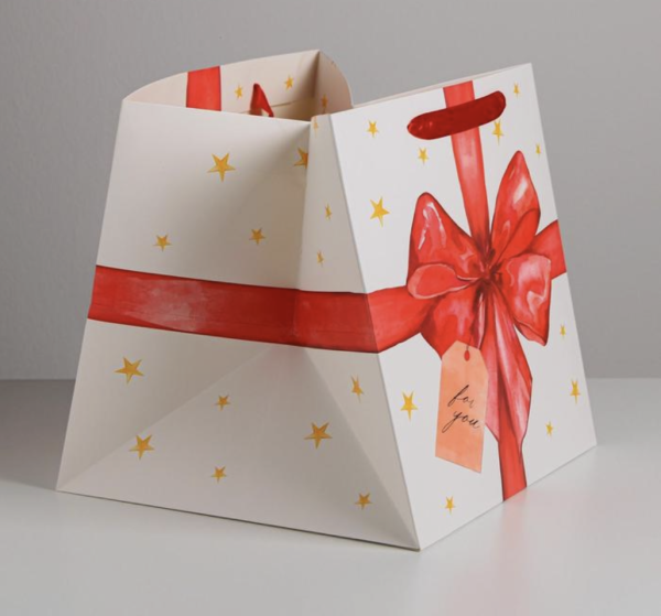 Пакет для торта «For you», 30 × 30 × 30 см