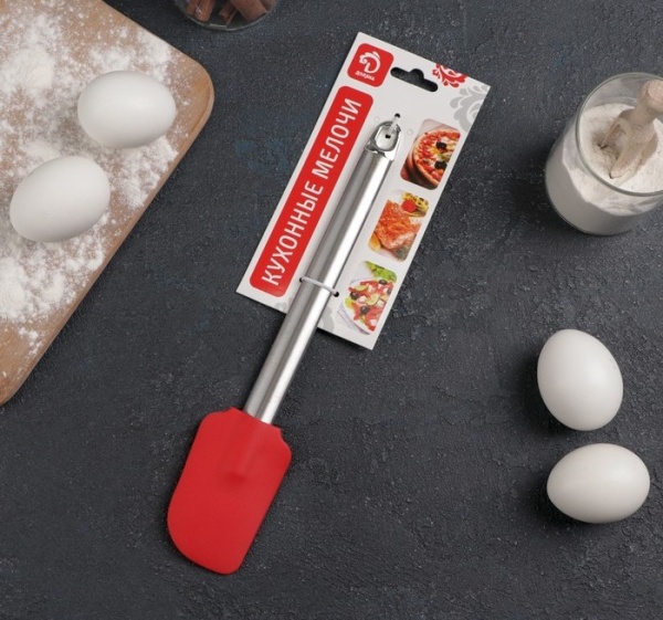 Лопатка Доляна «Редмонд», 26,5 см, цвет красный