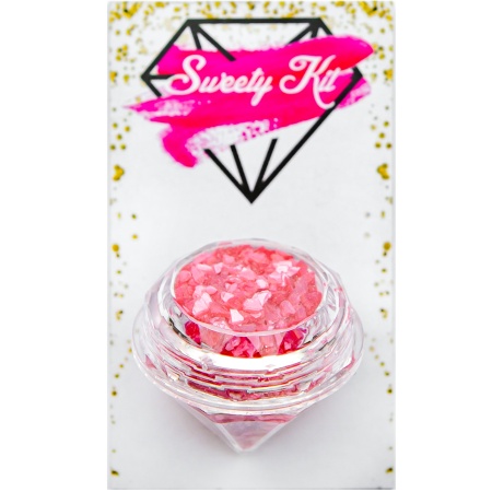Блестки пищевые «Sweety Kit», Розовый, 3 фр