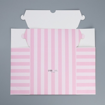 Коробка для капкейков и бенто «Вкусного настроения», 25 х 25 х 10 см