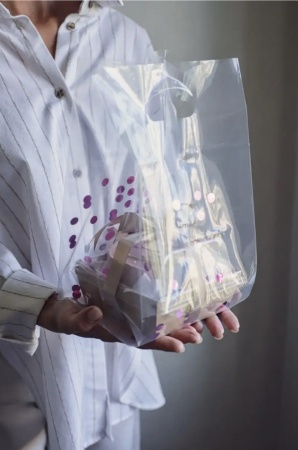 Конфетти серебро, 20 гр