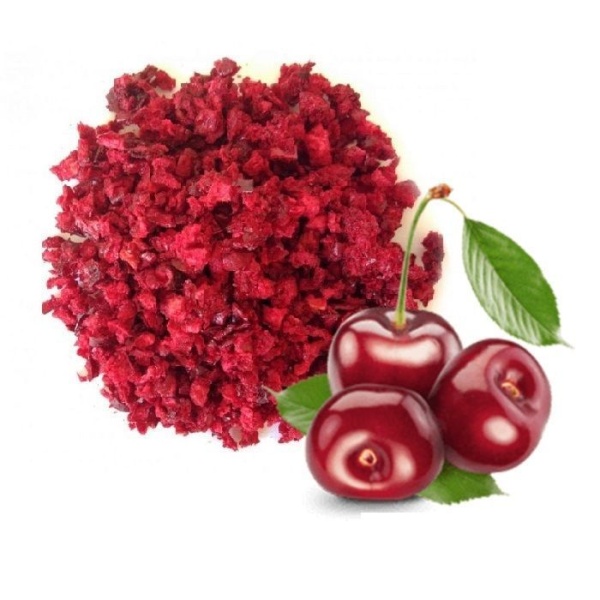 Вишня сублимированная кубик 1-5 мм, 25 гр