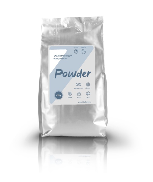 Сахарная пудра мелкодисперсная Ilbakery, 1 кг