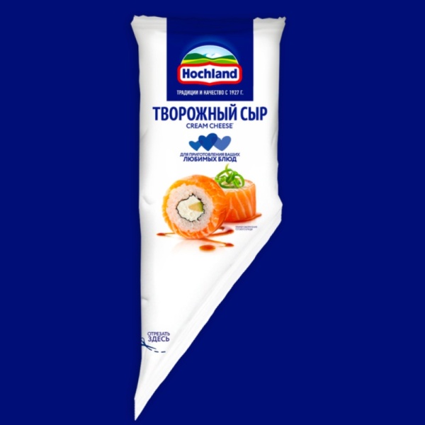 Сыр творожный Hochland Cremette 65%, 500 гр