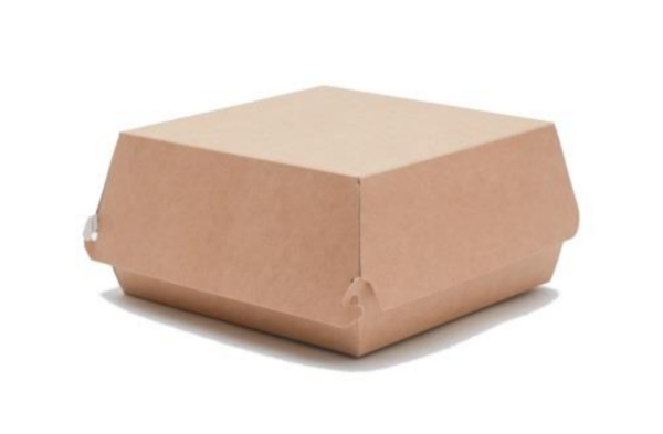 Коробка для бенто-торта ECO BURGER XL, крафт, 13*13*11 см