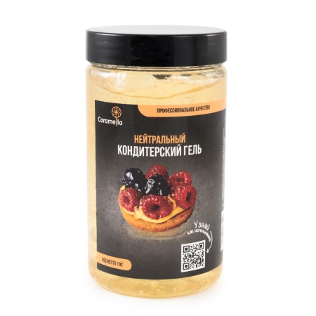 Гель кондитерский нейтральный (прозрачный), Caramella, 1 кг