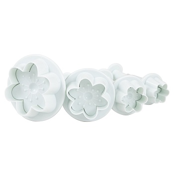 Набор плунжеров кондитерских  «Цветок яблони», 4 шт