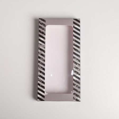 Коробка для шоколада с окном 17,3×8,8×1,5 см «Настоящему мужчине»