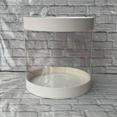 Коробка для торта и шоколадных фигурок ТУБУС НОВЫЙ, 200*200 мм