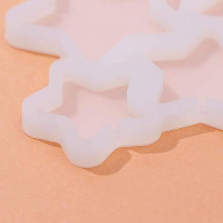 Силиконовая форма для леденцов «Звезды 6 в 1»