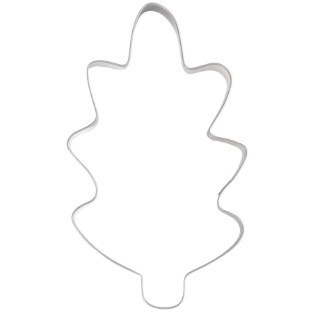 Вырубка для пряника "Лист дуба", 112х66 мм