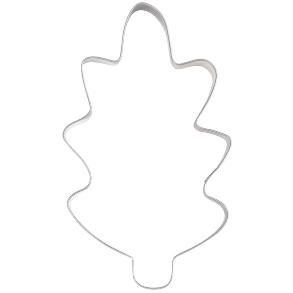 Вырубка для пряника "Лист дуба", 112х66 мм