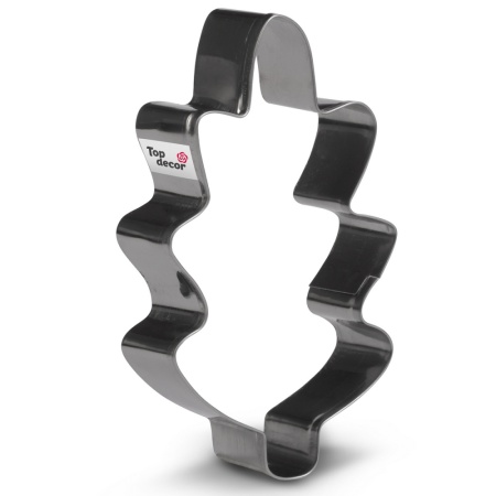 Вырубка для пряника "Лист дуба", 112х66 мм