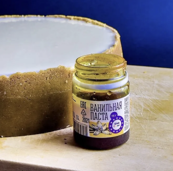Паста ванильная Gleb Colors, 75 гр.