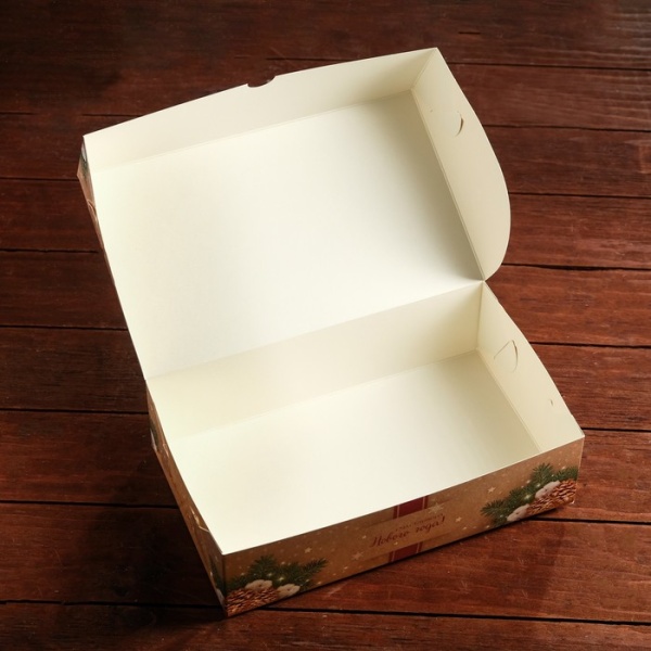 Коробка для зефира "3D открытка" без окна, 250*150*70 мм