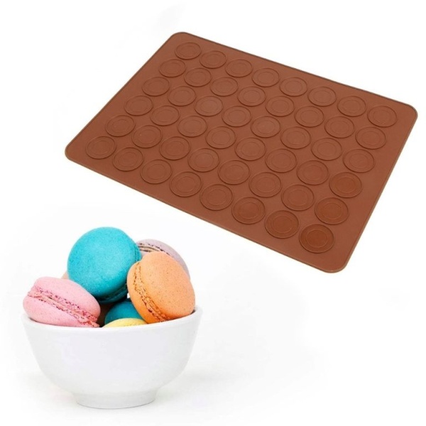 Коврик силиконовый для макаронс, 48 ячеек, 38*28 см