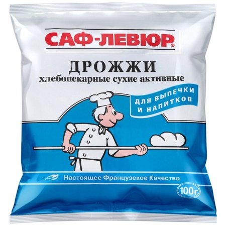 Дрожжи сухие активные Саф-Левюр, 100 гр