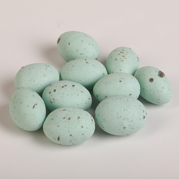 Драже "Яйца глазированные бирюзовые матовые в крапинку", 100 гр