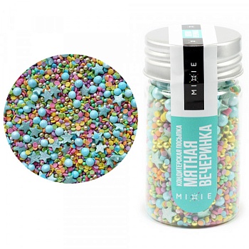 Посыпка фирменная MIXIE "Мятная вечеринка", 50 гр