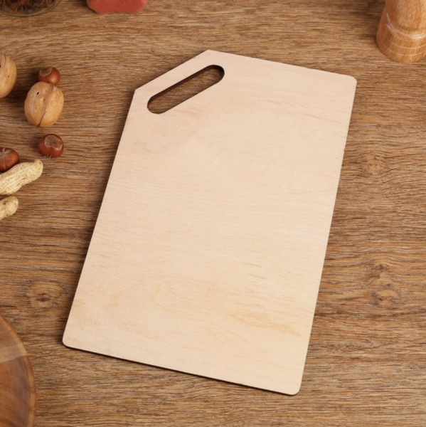 Доска разделочная "Сочный ананас" 27х18 см, дерево