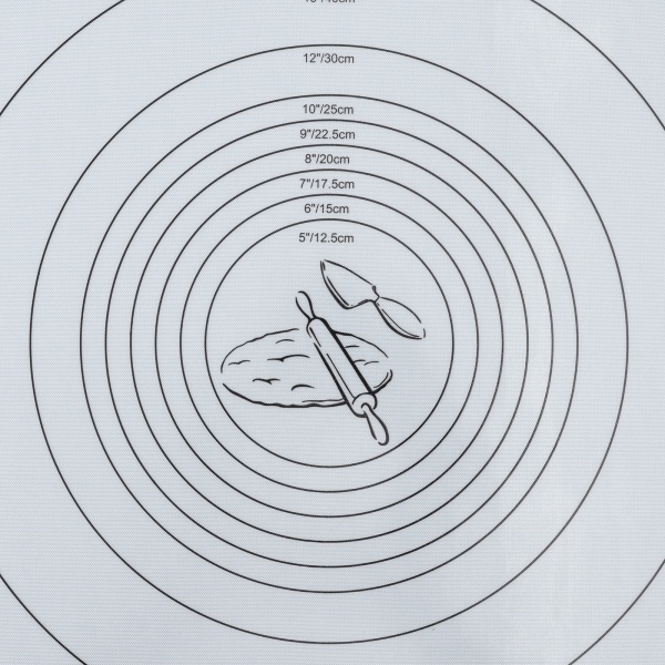 Коврик силиконовый с разлиновкой Доляна «Эрме», 59,5×40 см