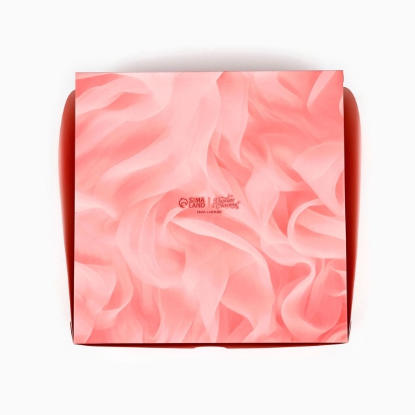 Коробка для капкейков и бенто «С любовью для тебя», 25 х 25 х 10 см