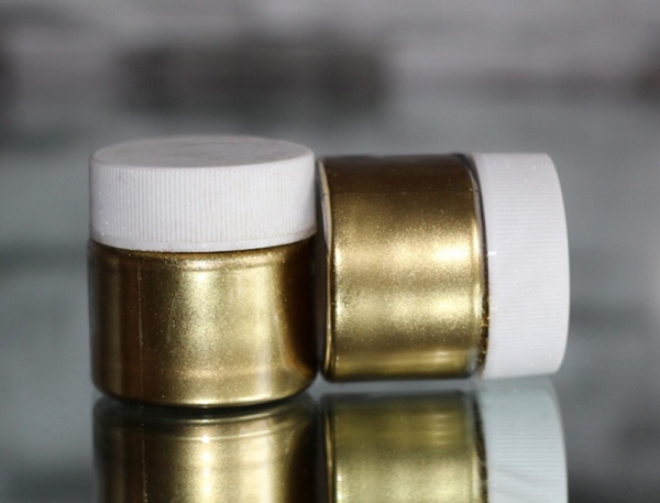 Блестящий краситель супер-плотный Золотой «Gold», 10 гр