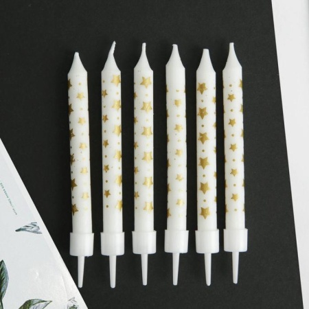 Свечи в торт Birthday candle, 6 шт, 9 х 15 см