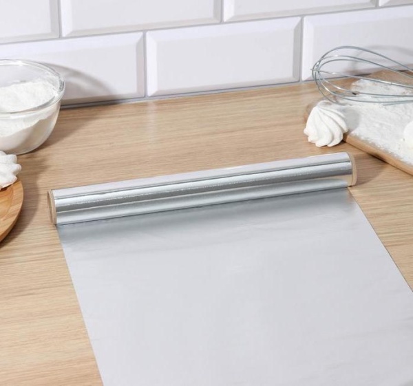 Фольга алюминиевая Эконом, 9 мкм, ширина 29, длина 10 метров