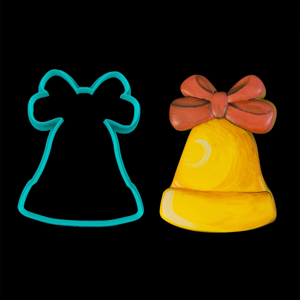 Вырубка для пряника "Колокольчик большой" пластик, 11 см