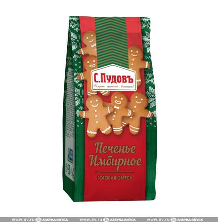 Смесь для выпечки "Печенье имбирное" С.Пудовъ, 400 гр