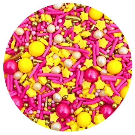 Посыпка фирменная MIXIE "Клубничный лимонад", 50 гр