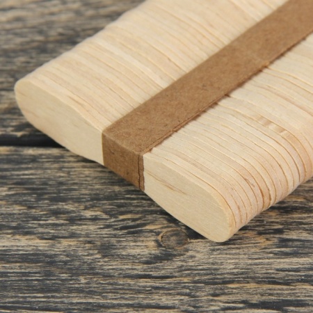 Набор палочек для мороженого, 7,5×1,1 см, 100 шт, дерево